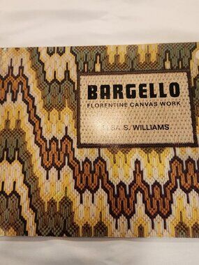 Bargello Florentine Canvas needlework pattern book